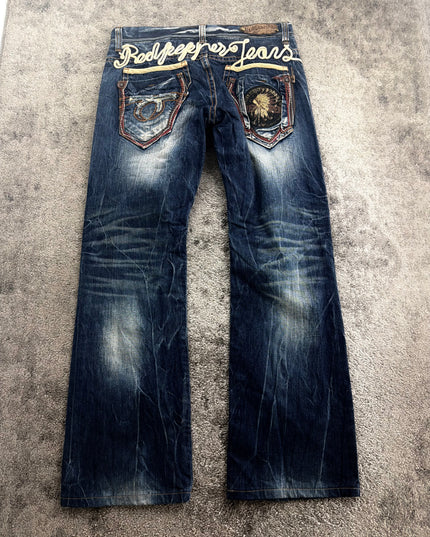 RED PEPPER "CONTRAST STITCH" DENIM (L)