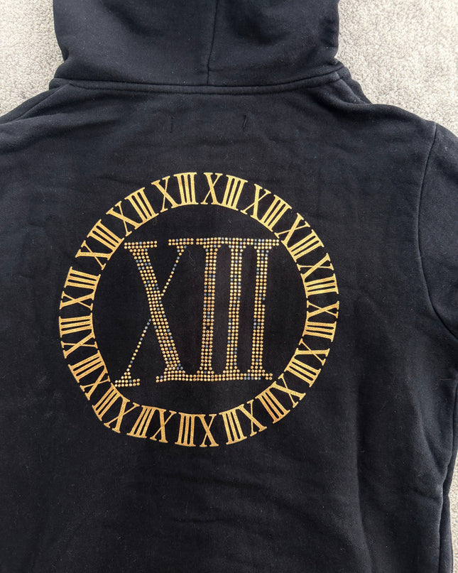 THIRTEEN JAPAN "MIDNIGHT XIII" ZIP HOODIE (S-M)