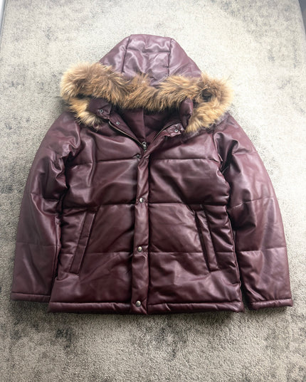 TAKEO KIKUCHI "BURGUNDY ECLIPSE" PUFFER (M)
