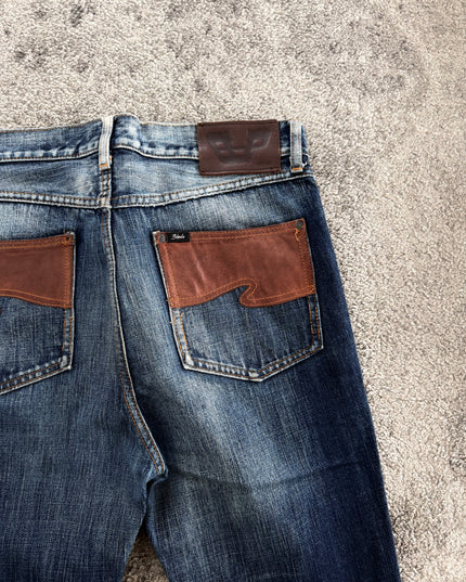 BONDS & PEACE "WHISKER FADE" DENIM (S-M)
