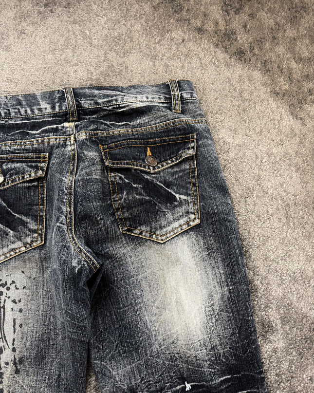 LOWBOX "CHAOS FADE" DENIM (S)