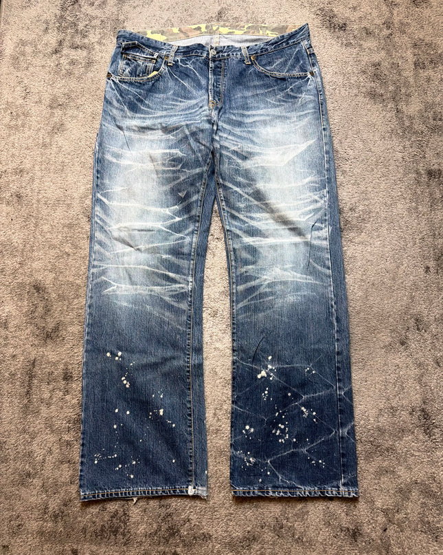 DRAGONSPIRAL "FADED UNIVERSE" DENIM XL
