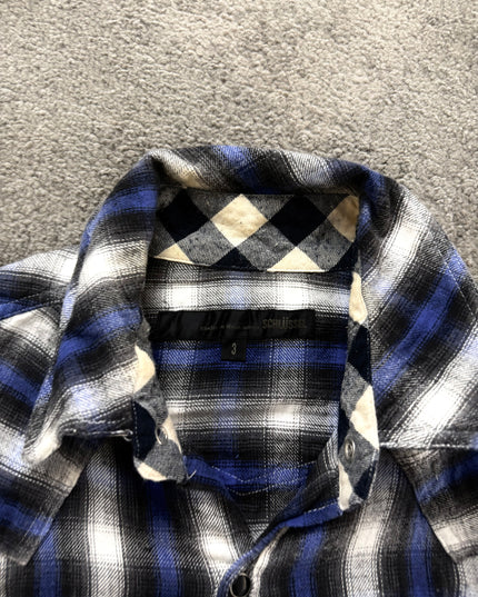 SCHLÜSSEL "BLUE STATIC" FLANNEL (M)