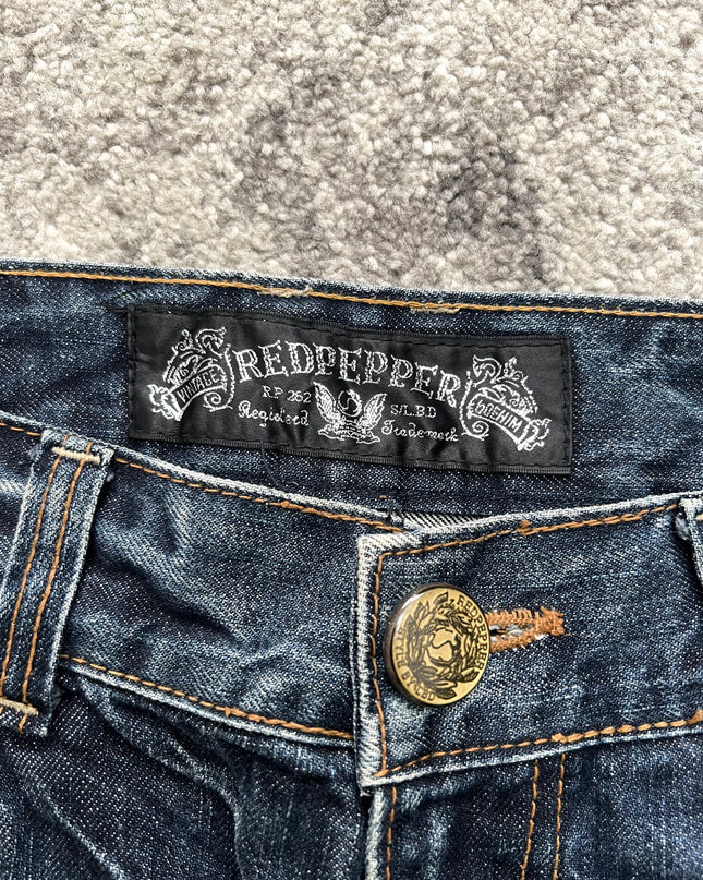 RED PEPPER "PARADE CUT" DENIM