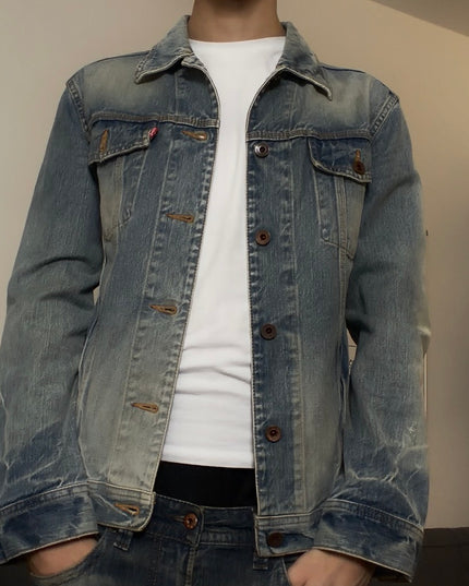VICTIM "ICE FADE" DENIM JACKET
