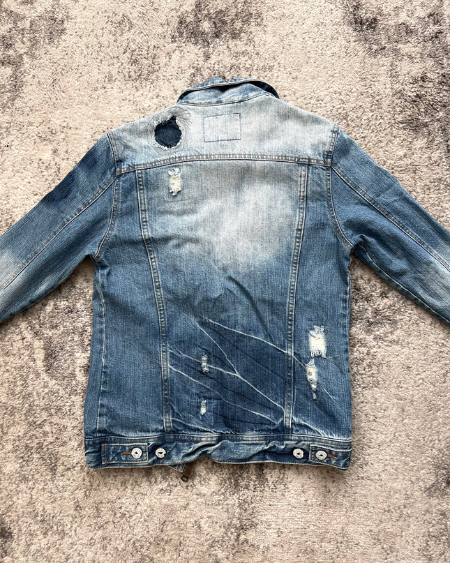 JACKROSE DISTRESSED DENIM JACKET