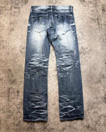 SEMANTIC DESIGN "BROKEN WAVE" DENIM