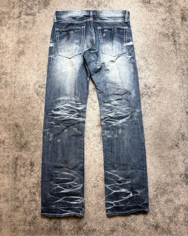 SEMANTIC DESIGN "BROKEN WAVE" DENIM