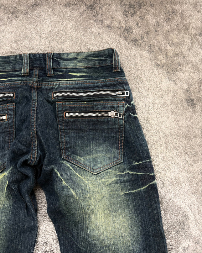 ROOT THREE "TOXIC FADE WHISKER" DENIM