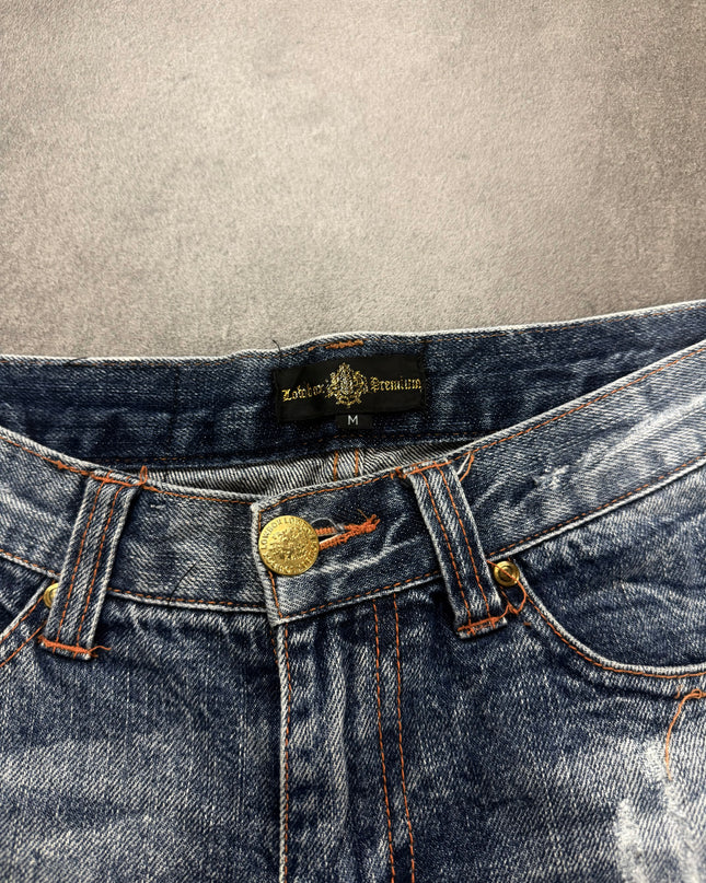 LOWBOX "BLEACHED SCARS" DENIM (S)