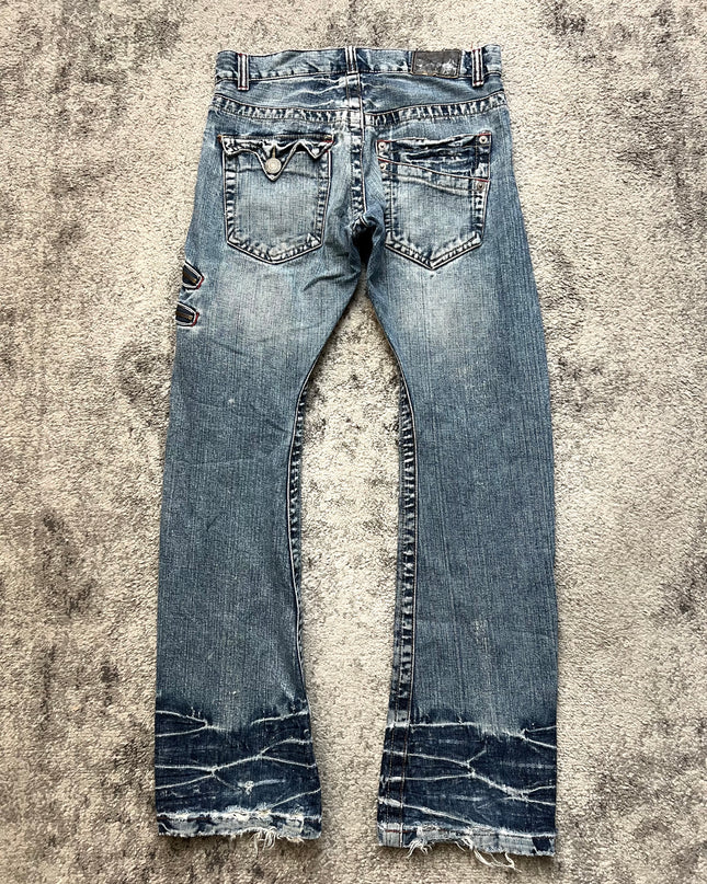 RATTLETRAP "FRACTURED INDIGO RELIC" DENIM