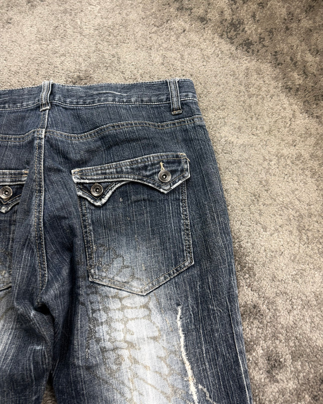 ANTFUI "DISTRESSED" DENIM (M)