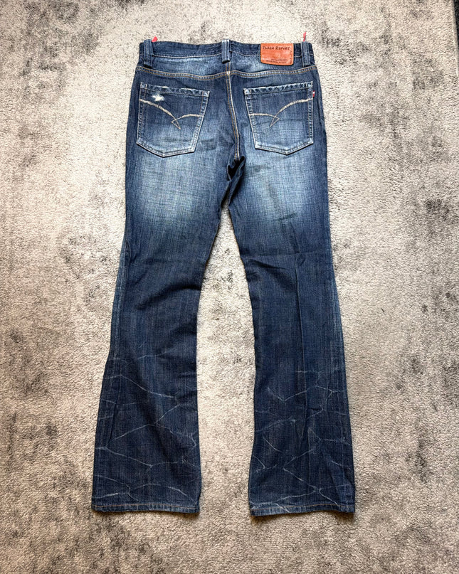 FLASH REPORT "WAVELINE BURNOUT" DENIM