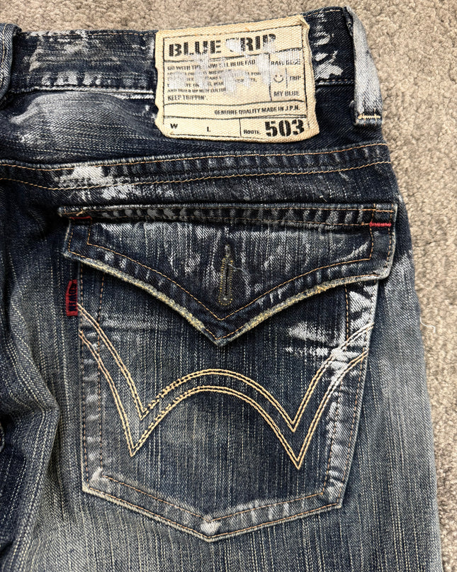 BLUE TRIP "CRASH FADE" DENIM