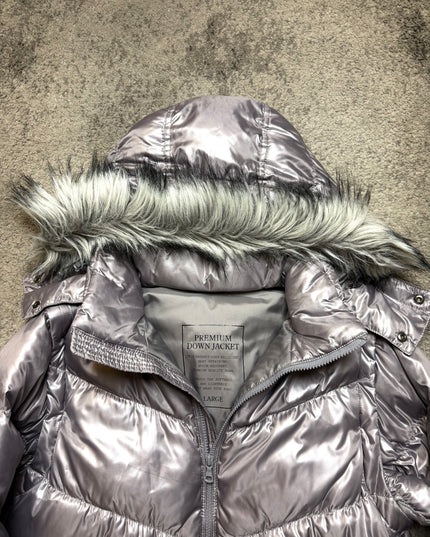 TAKEO KIKUCHI "SILVER SILENCE" PUFFER