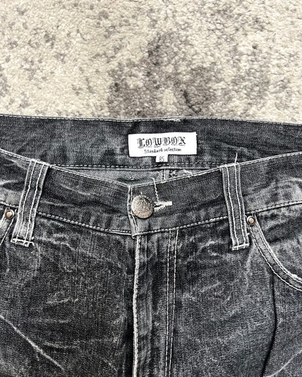 LOWBOX STONE WASH STRAIGHT LEG