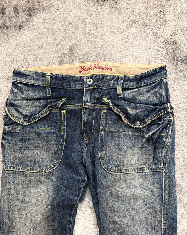BACKNUMBER "SHADOW CURVE" DENIM