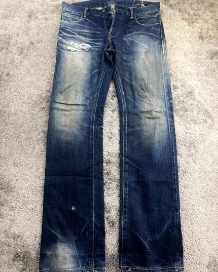 3BLACK "MIDNIGHT SCAR" DENIM (M)