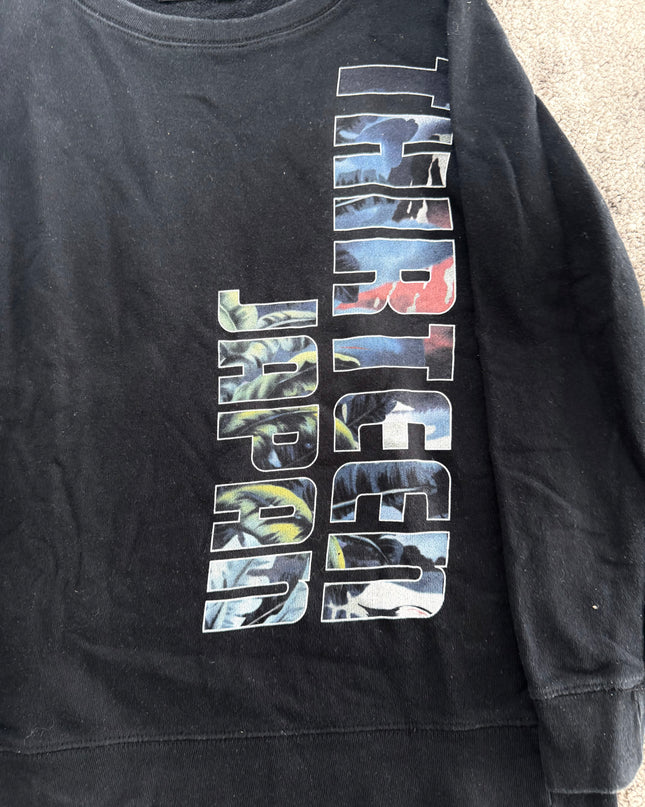 THIRTEEN JAPAN "GRAPHIC CORE" SWEATER (S)