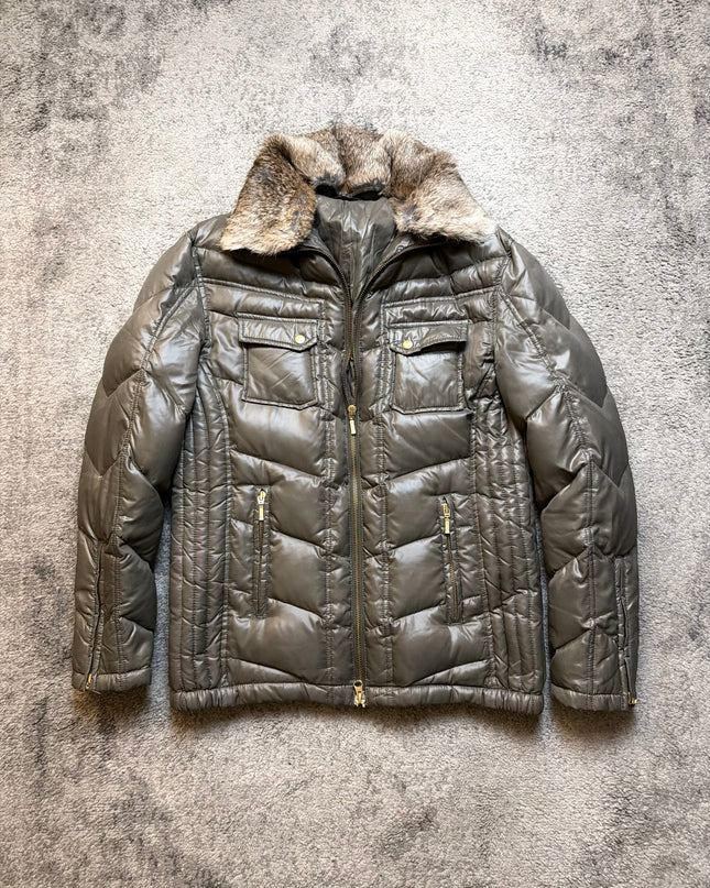 ABAHOUSE "SILENT GRAY" PUFFER