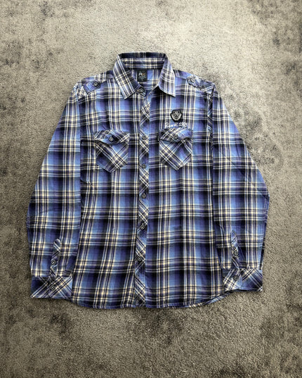 RUSS K "BLUE SHADOW" FLANNEL (M)
