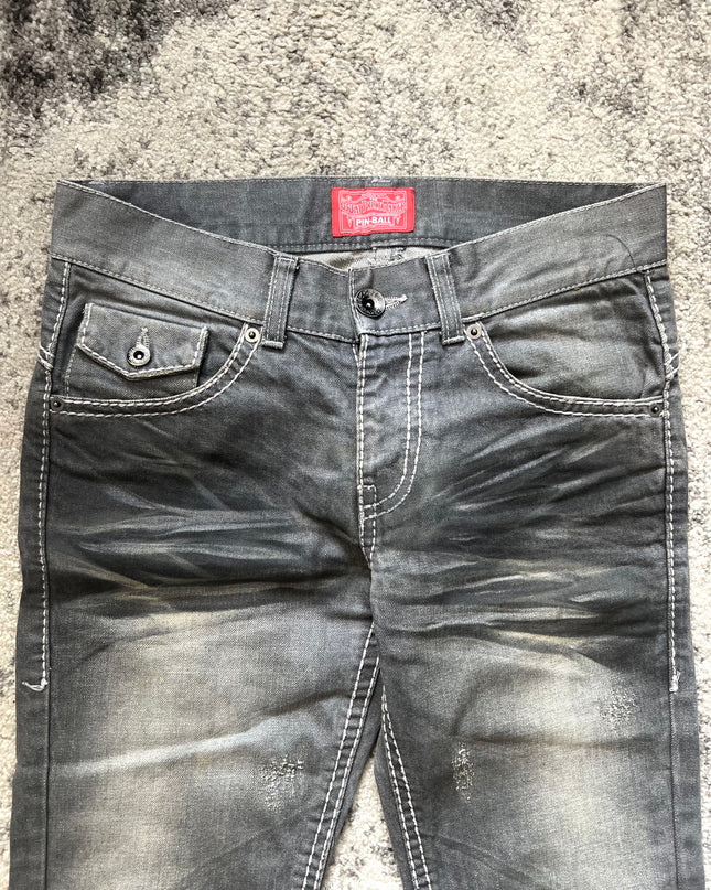 PINBALL SEMI-FLARE DENIM 