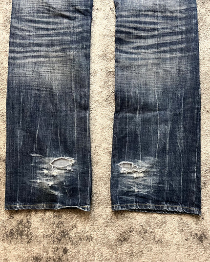 NICOLE CLUB "RUSTED WINGS" DENIM