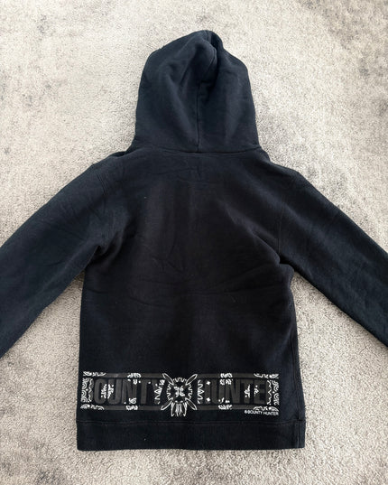 BOUNTY HUNTER "MIDNIGHT SCRIPT" ZIP HOODIE (S-M)