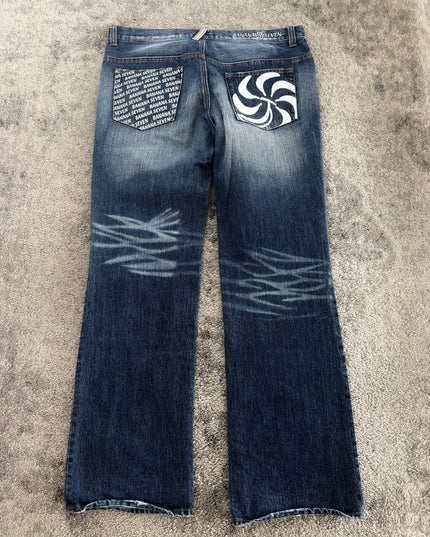 BANANA SEVEN "BLUE PULSE" DENIM (L-XL)