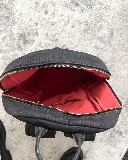 DIAVEL "CRIMSON SPIKES BLACK" BACKPACK