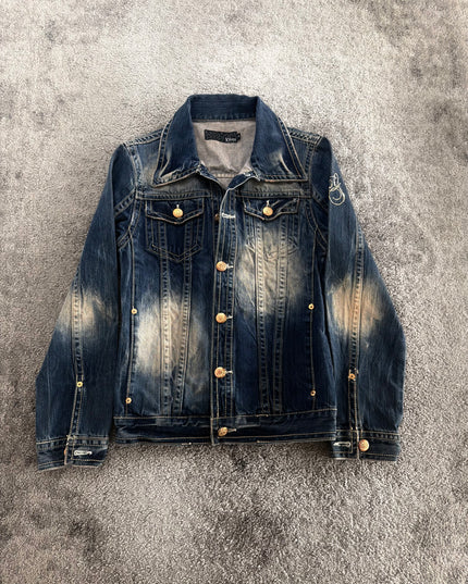 XFRM "SUNFADE TRUCKER" DENIM JACKET (S-M)