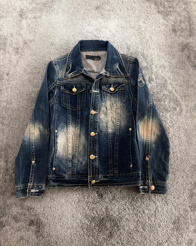 XFRM "SUNFADE TRUCKER" DENIM JACKET (S-M)