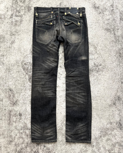 SEMANTIC DESIGN "BLACK RUIN" DENIM