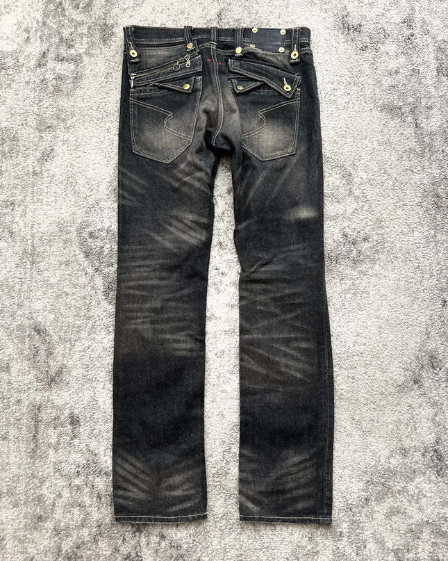 SEMANTIC DESIGN "BLACK RUIN" DENIM