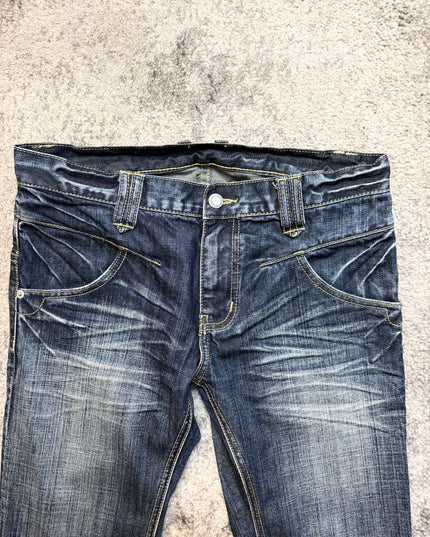 MICHEL KLEIN "SHADOWFLARE" DENIM