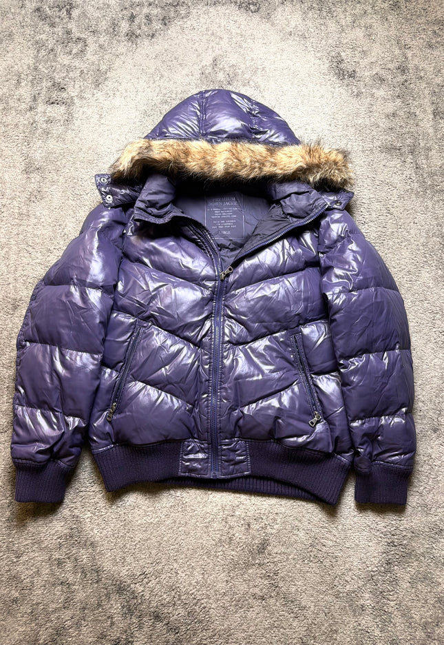 TAKEO KIKUCHI "VIOLET AFTERGLOW" PUFFER