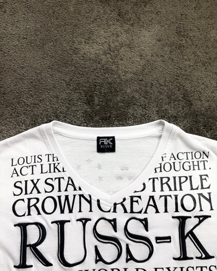 RUSS K "HYBRIDIZE STATEMENT" TEE (S)
