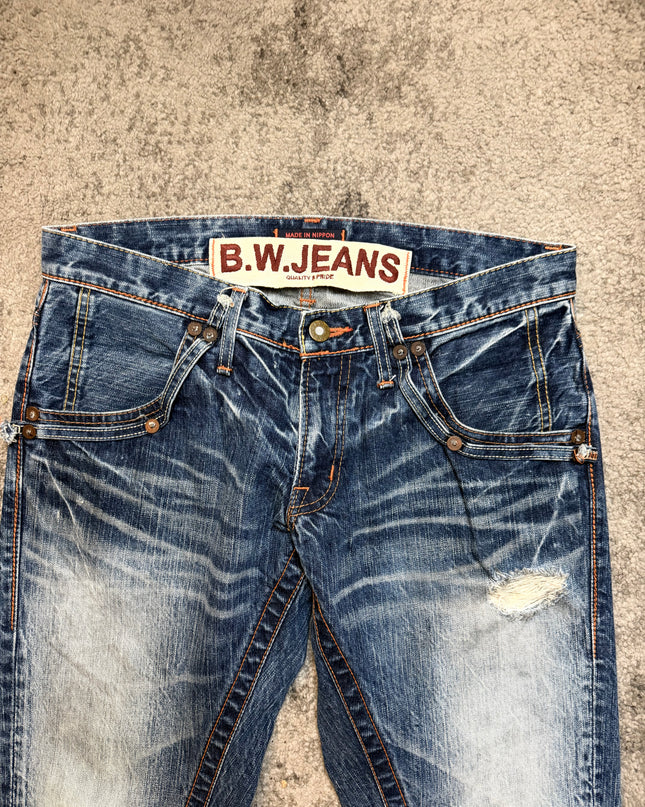 BW JEANS "BLEACHED ROGUE" DENIM