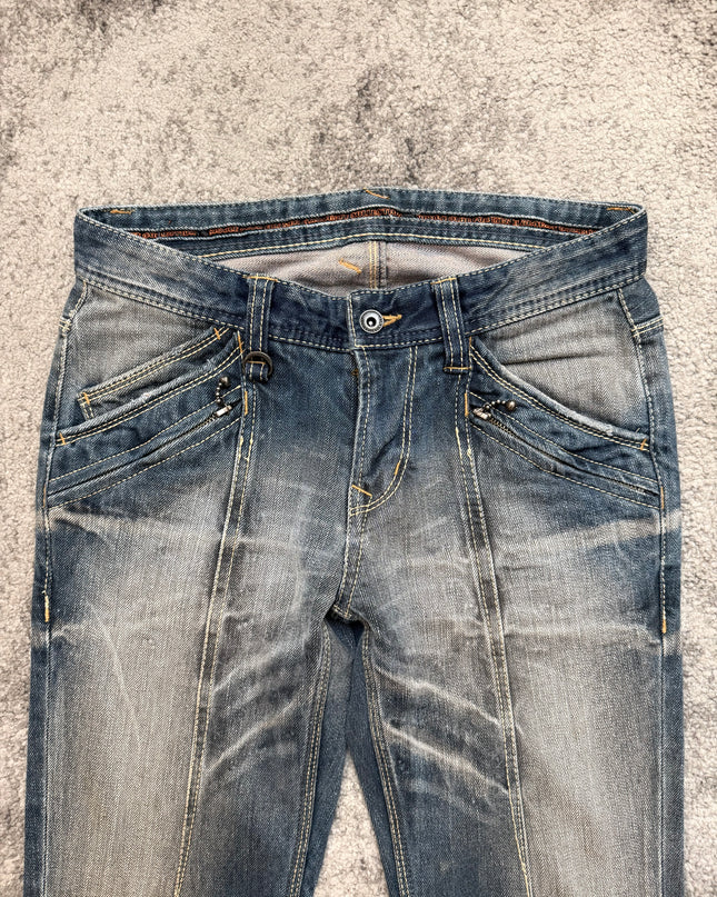 NICOLE CLUB "SILENT WARP" DENIM