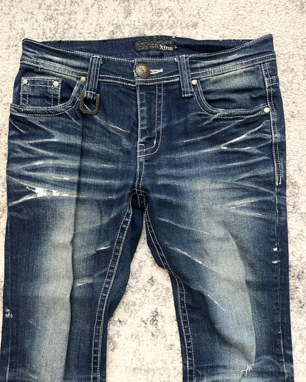 XFRM "BAROQUE STREET WRATH" SLIM FIT DENIM