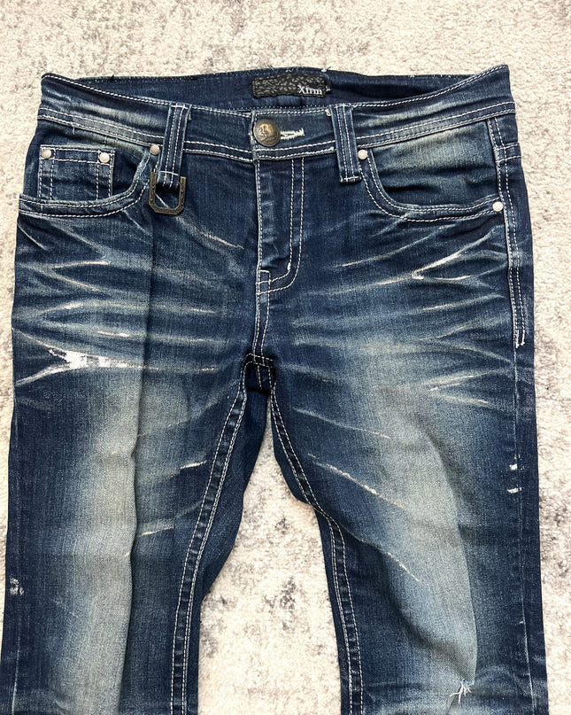 XFRM "BAROQUE STREET WRATH" SLIM FIT DENIM