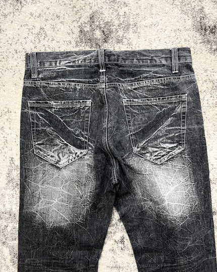 LOWBOX STONE WASH STRAIGHT LEG