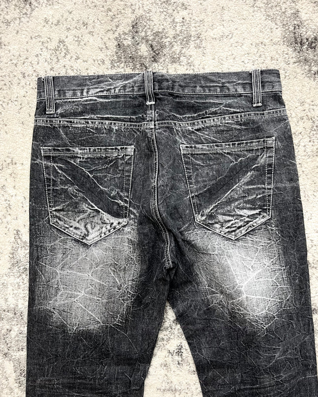 LOWBOX STONE WASH STRAIGHT LEG