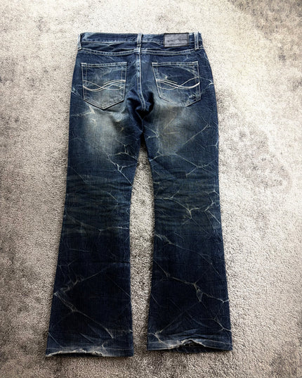 CAVARIA "WOUNDED INDIGO" DENIM (XS-S)