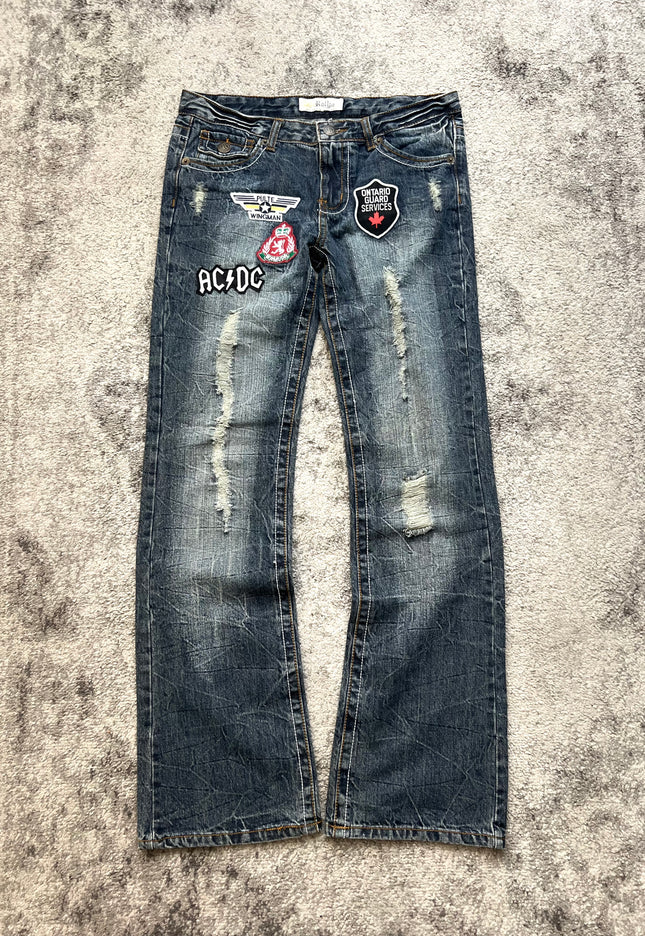 ROLLIN "PATCH RIOT" DENIM