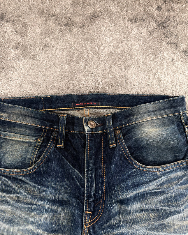 BLUE WAY "WHISPER FADE" DENIM