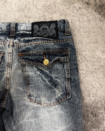 LOWBOX "DESTROYED FADE" DENIM (S)