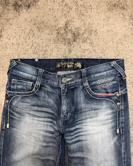 RED PEPPER "FADE BLOOM" DENIM