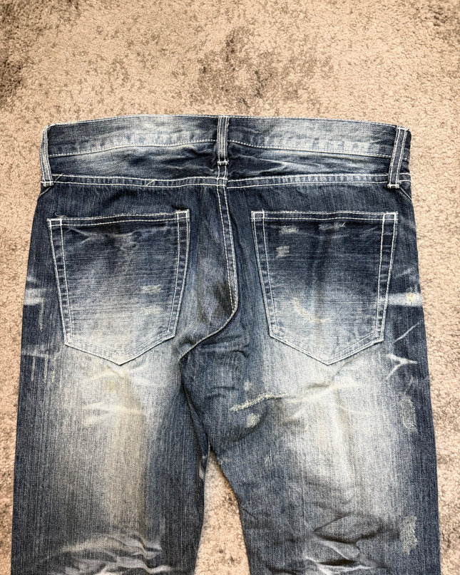 SEMANTIC DESIGN "BROKEN WAVE" DENIM