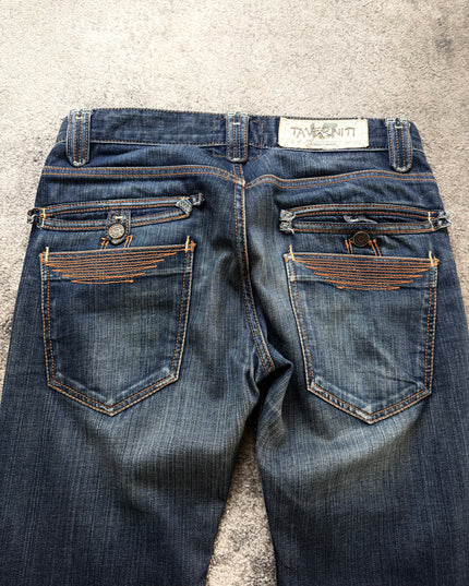 TAVERNITI "SHADOW INDIGO" DENIM